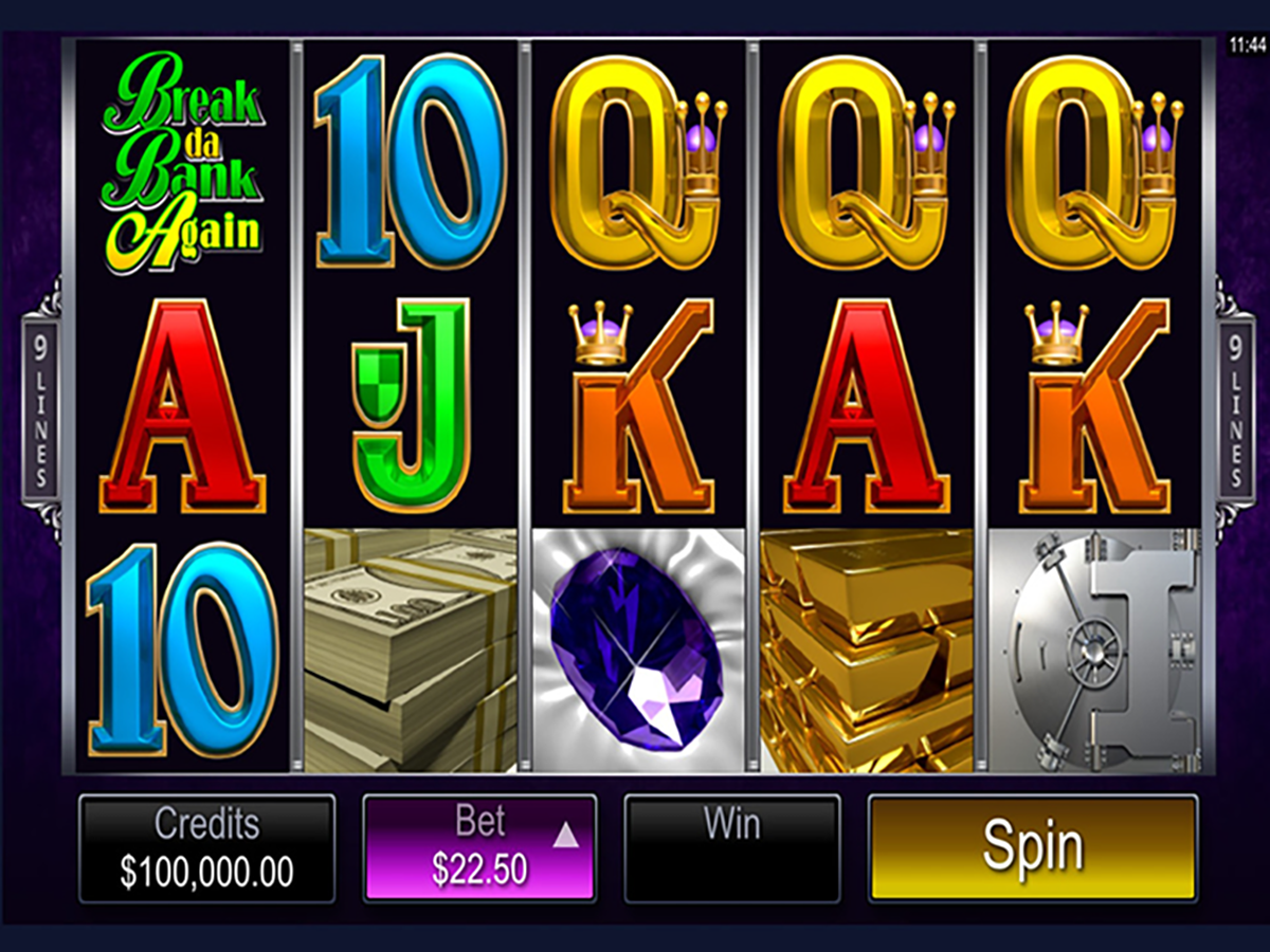 Break da bank agaom again Automatspiele