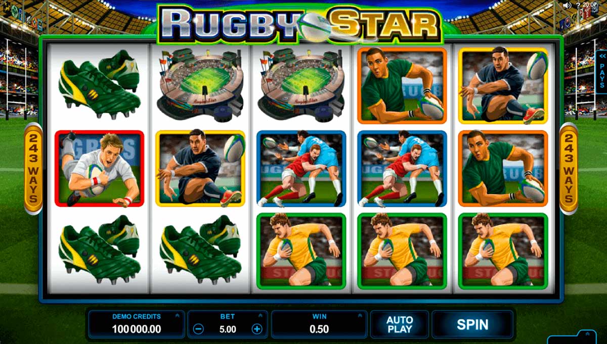 Rugby Stars Microgaming Automatspiele